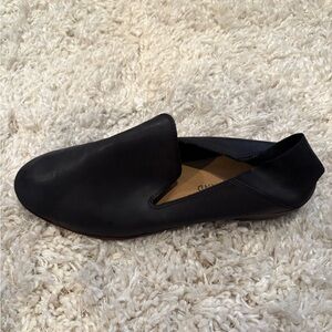 Lucky Brand Black Leather Women's Loafers